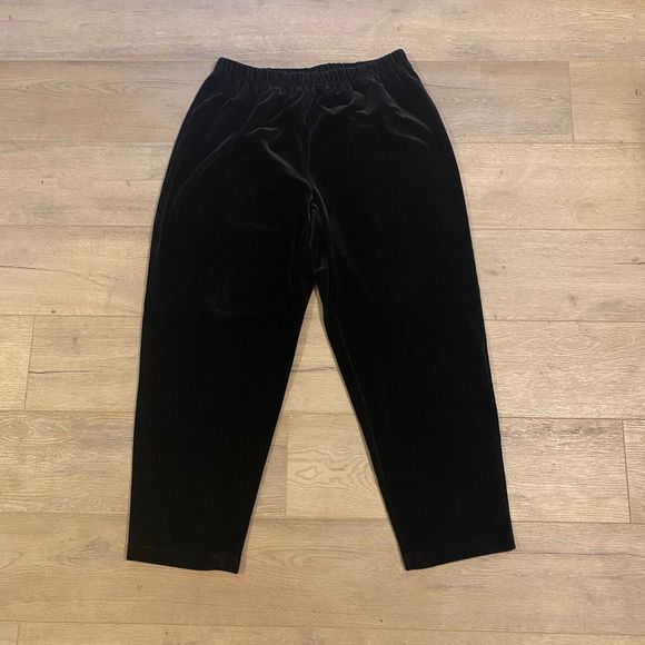 Russ Woman Pull On Pants ~ Sz 14W/16W ~ Black ~ High Rise ~ 28.5" Inseam - Picture 2 of 6